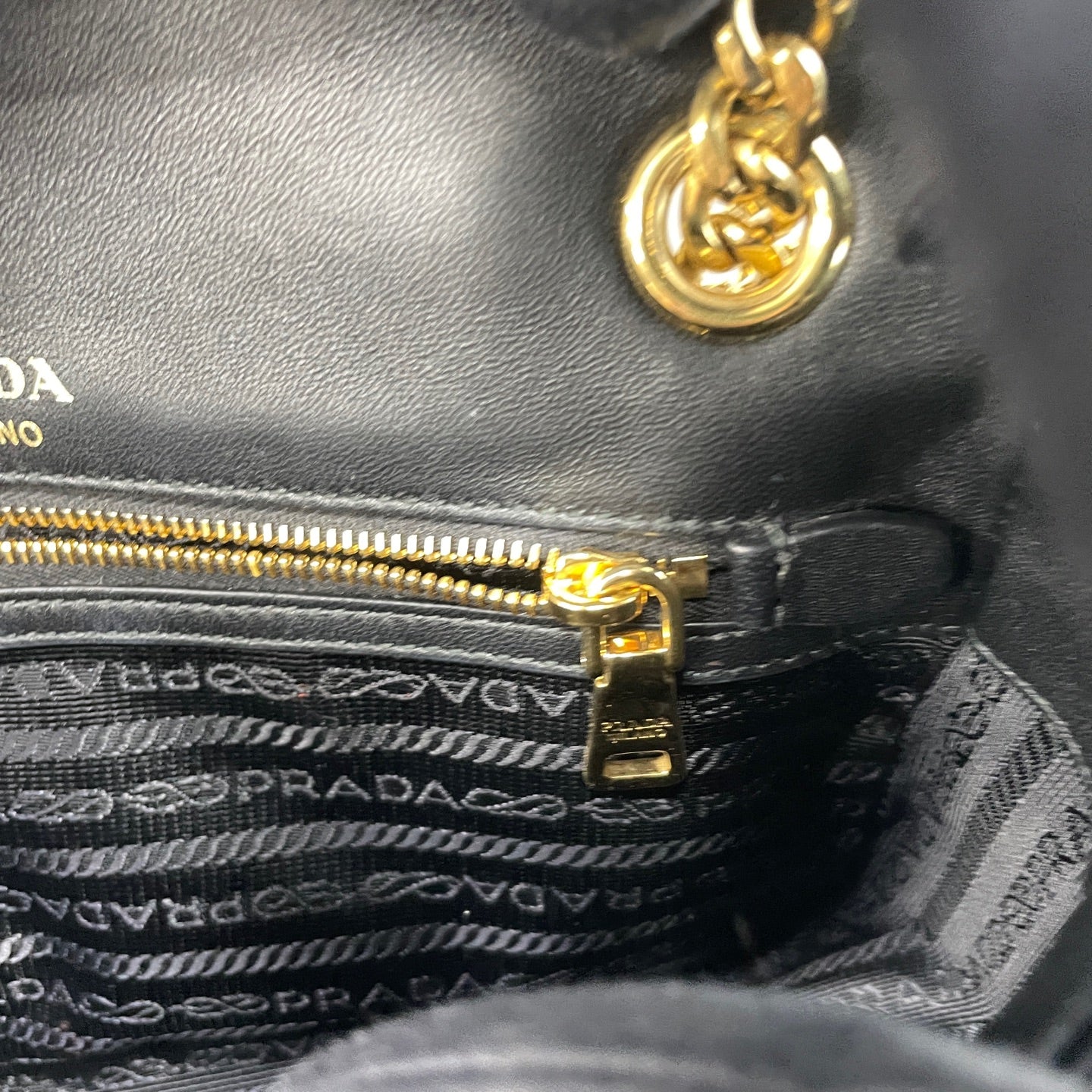 Prada Metal Black Crossbody