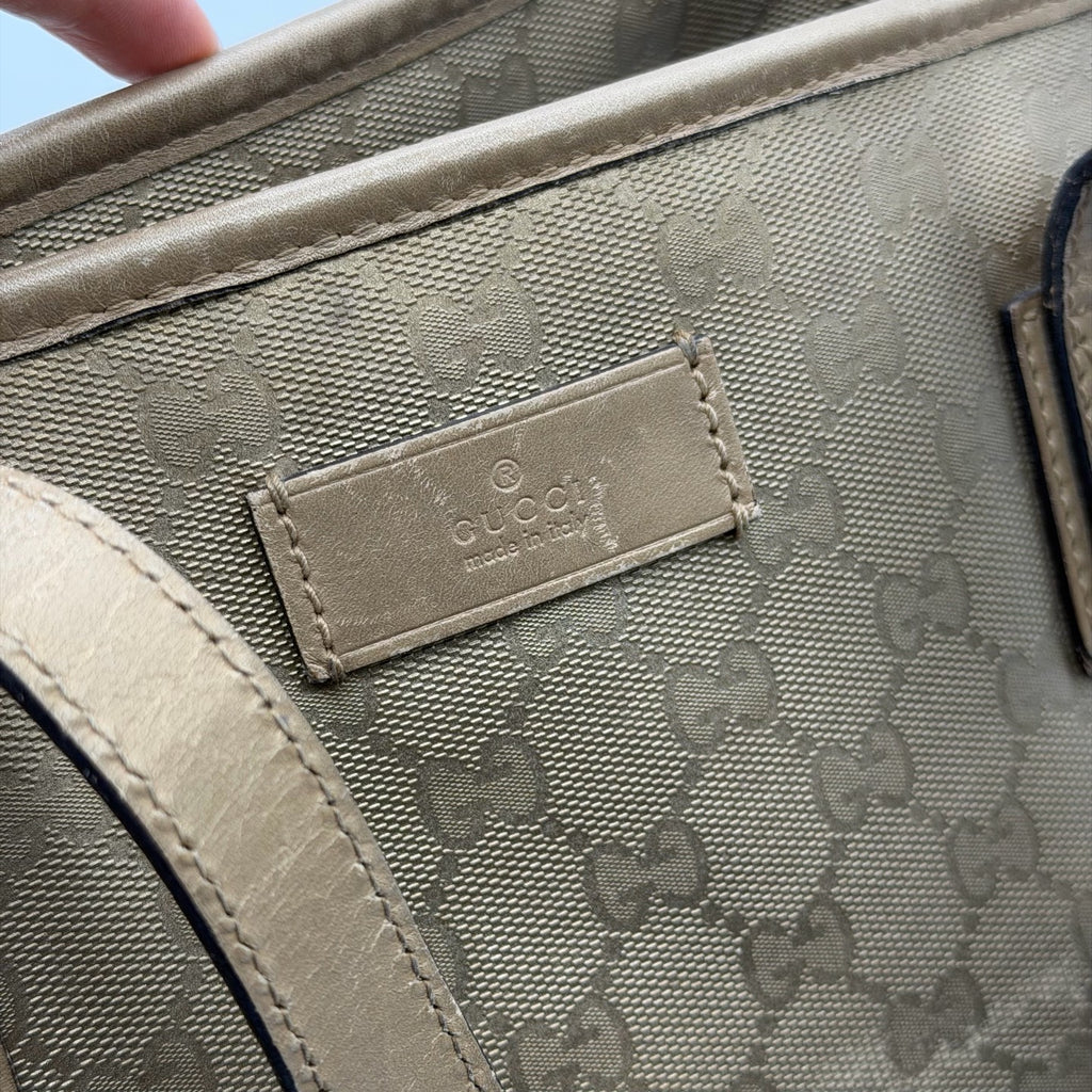 Gucci Gold Tote