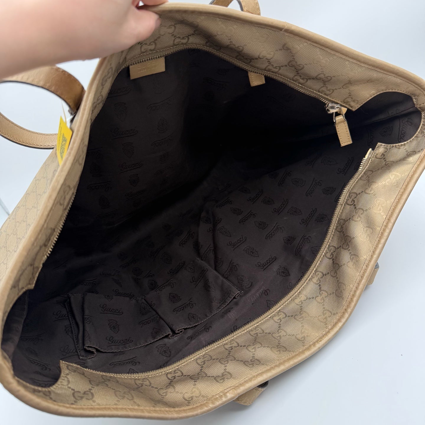 Gucci Gold Tote