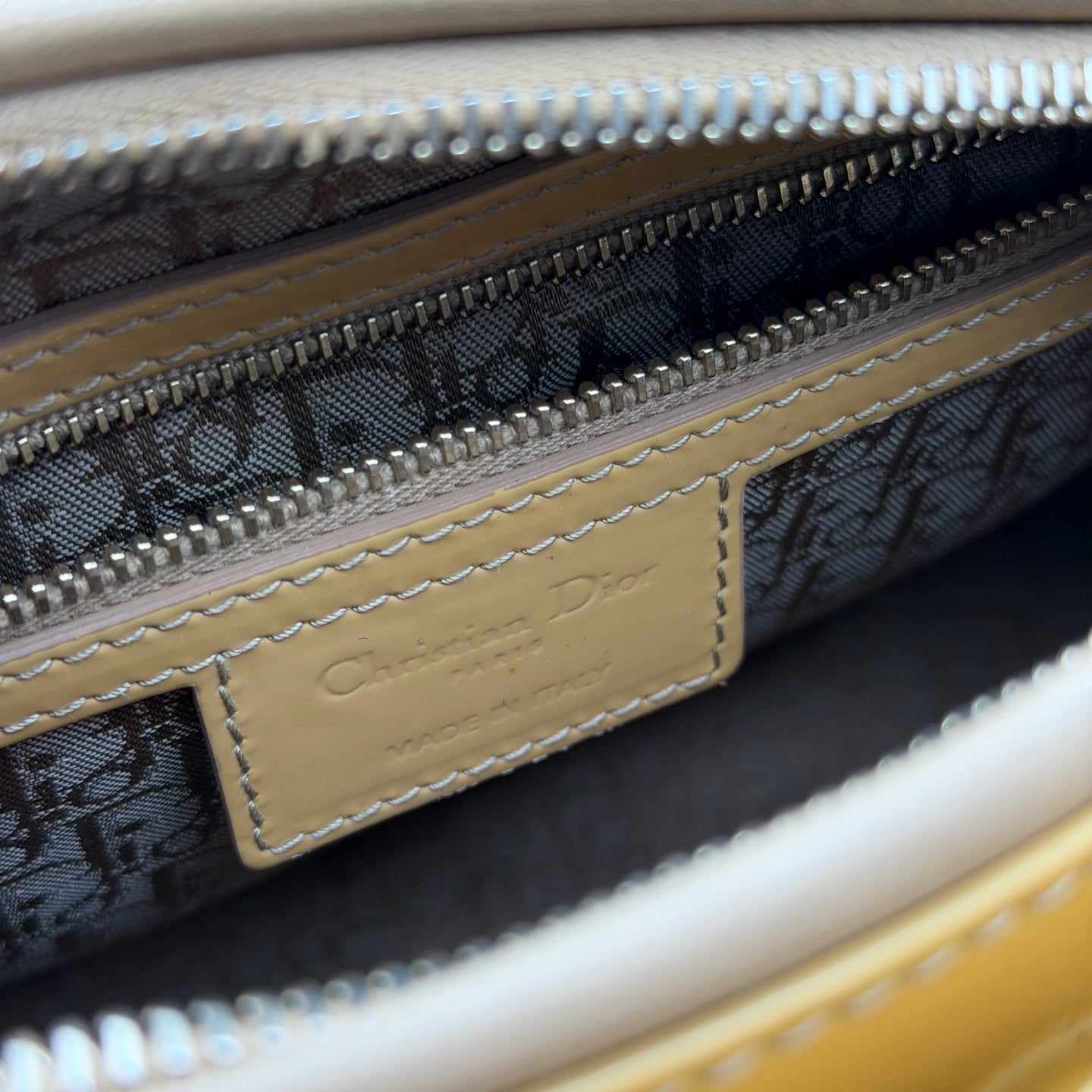 Dior Yellow Crossbody