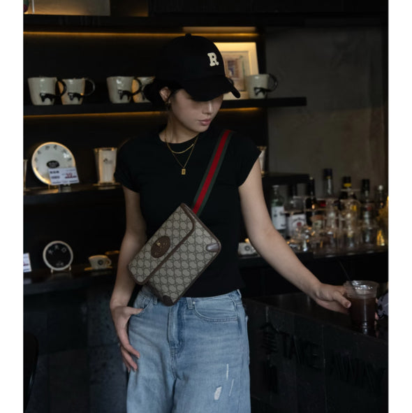 Gucci Canvas Sling Bag