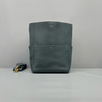 Celine Green Bucket & Drawstring Bag