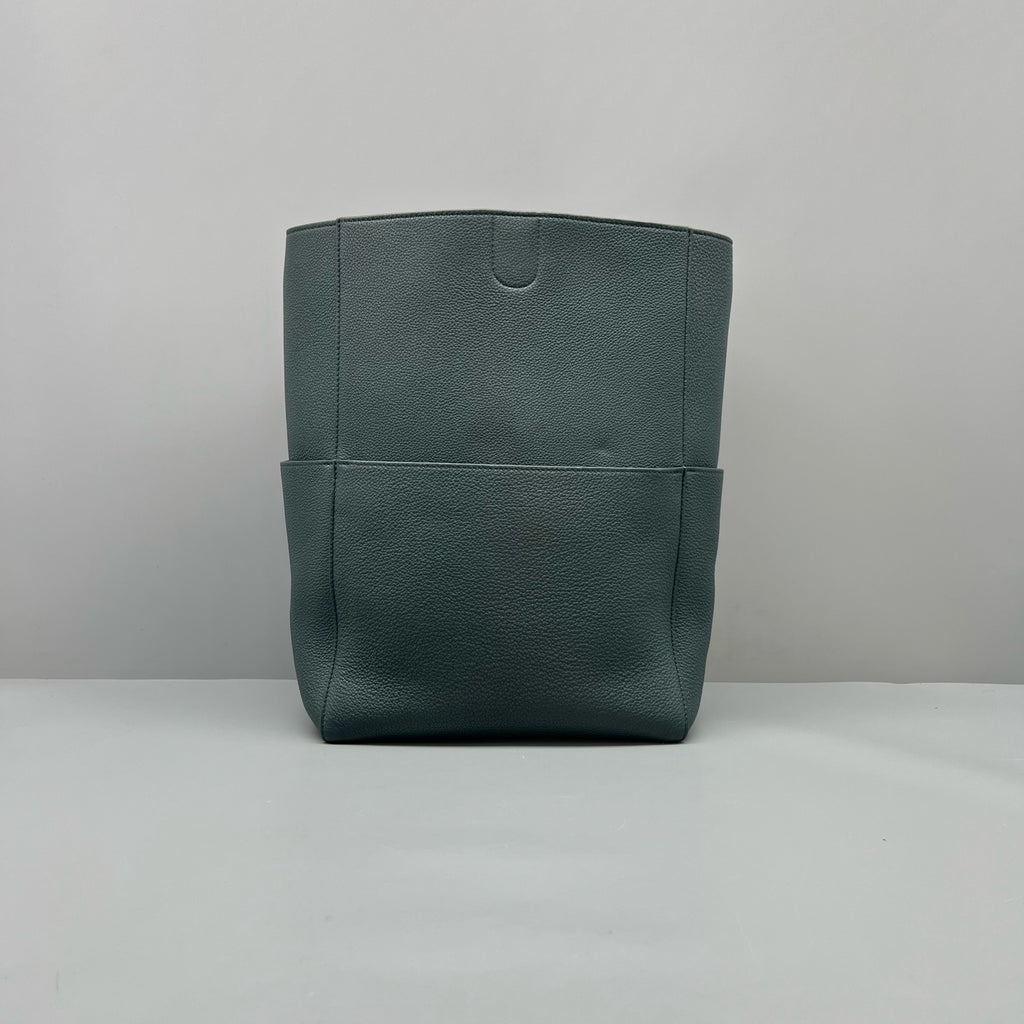Celine Green Bucket & Drawstring Bag