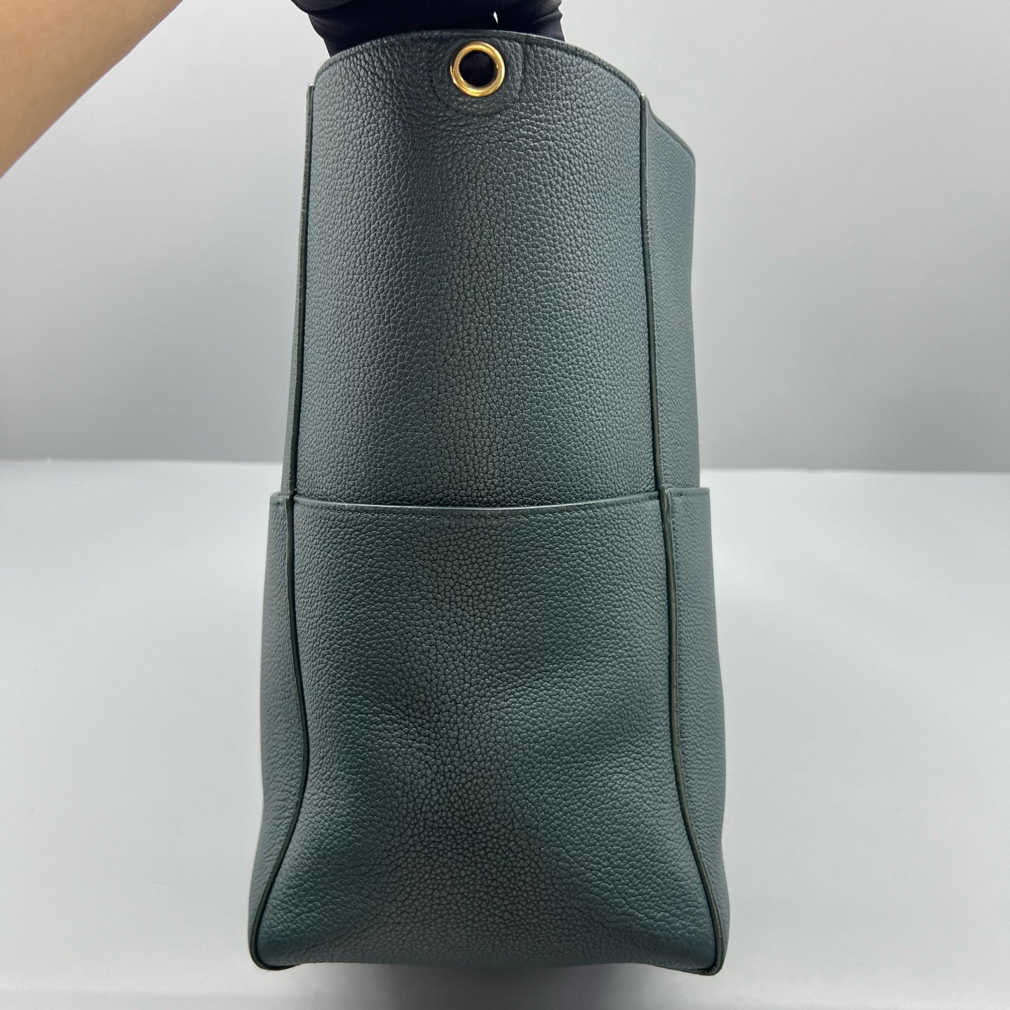 Celine Green Bucket & Drawstring Bag