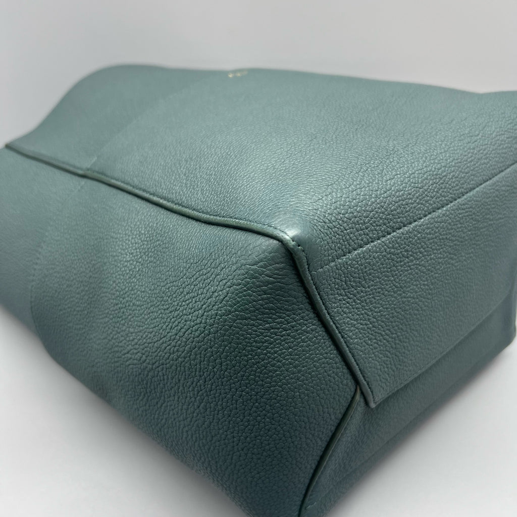 Celine Green Bucket & Drawstring Bag