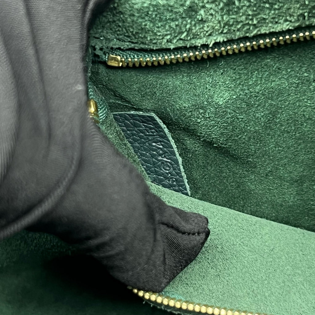 Celine Green Bucket & Drawstring Bag