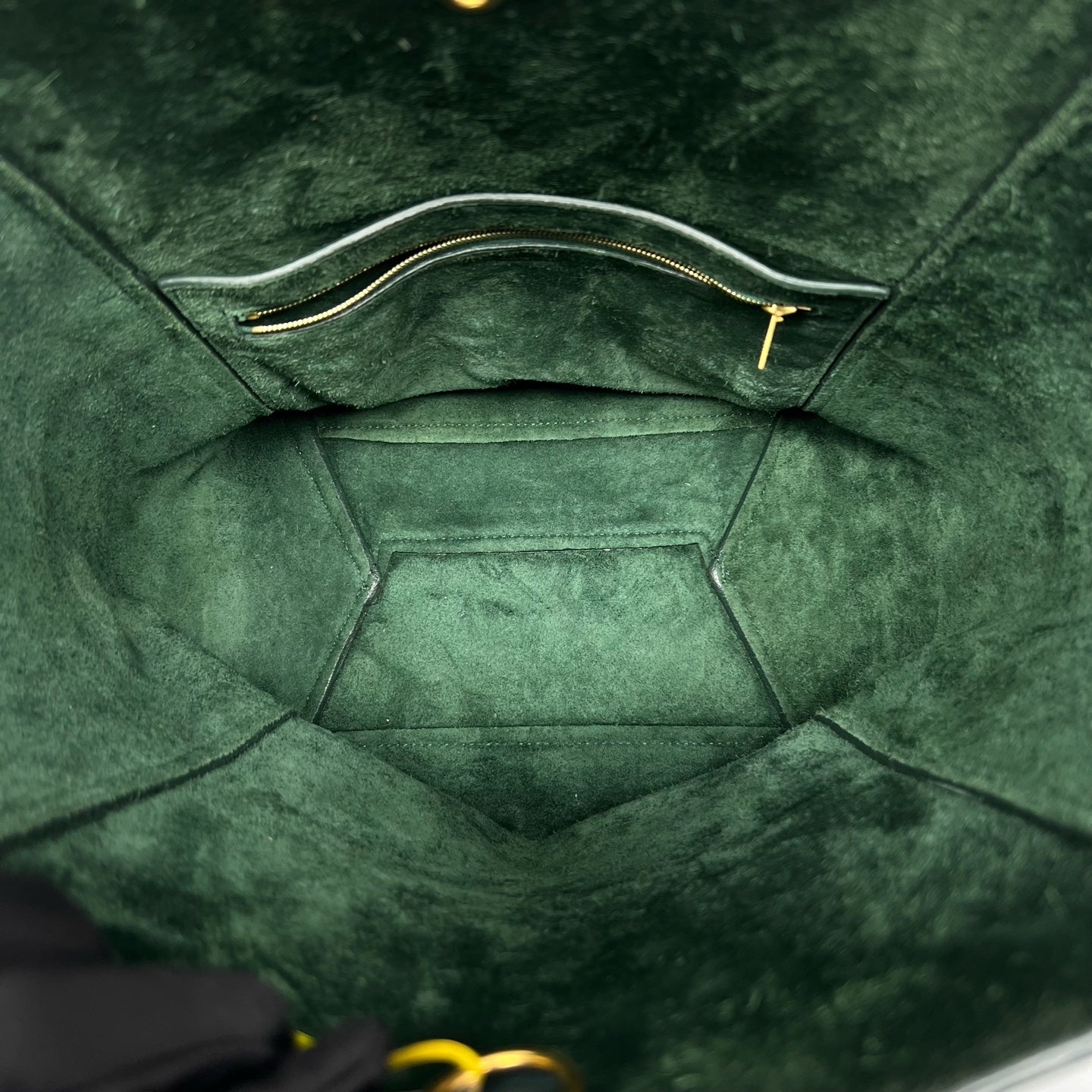 Celine Green Bucket & Drawstring Bag