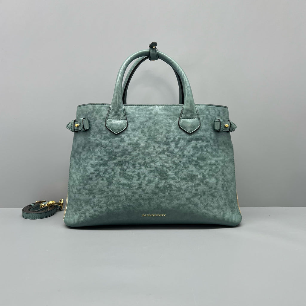Burberry Green Shoulder Bag