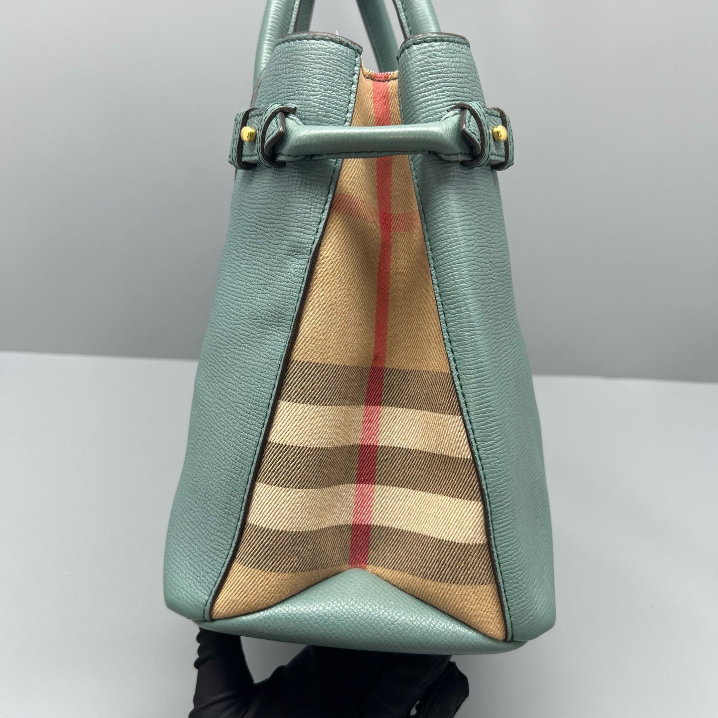 Burberry Green Shoulder Bag