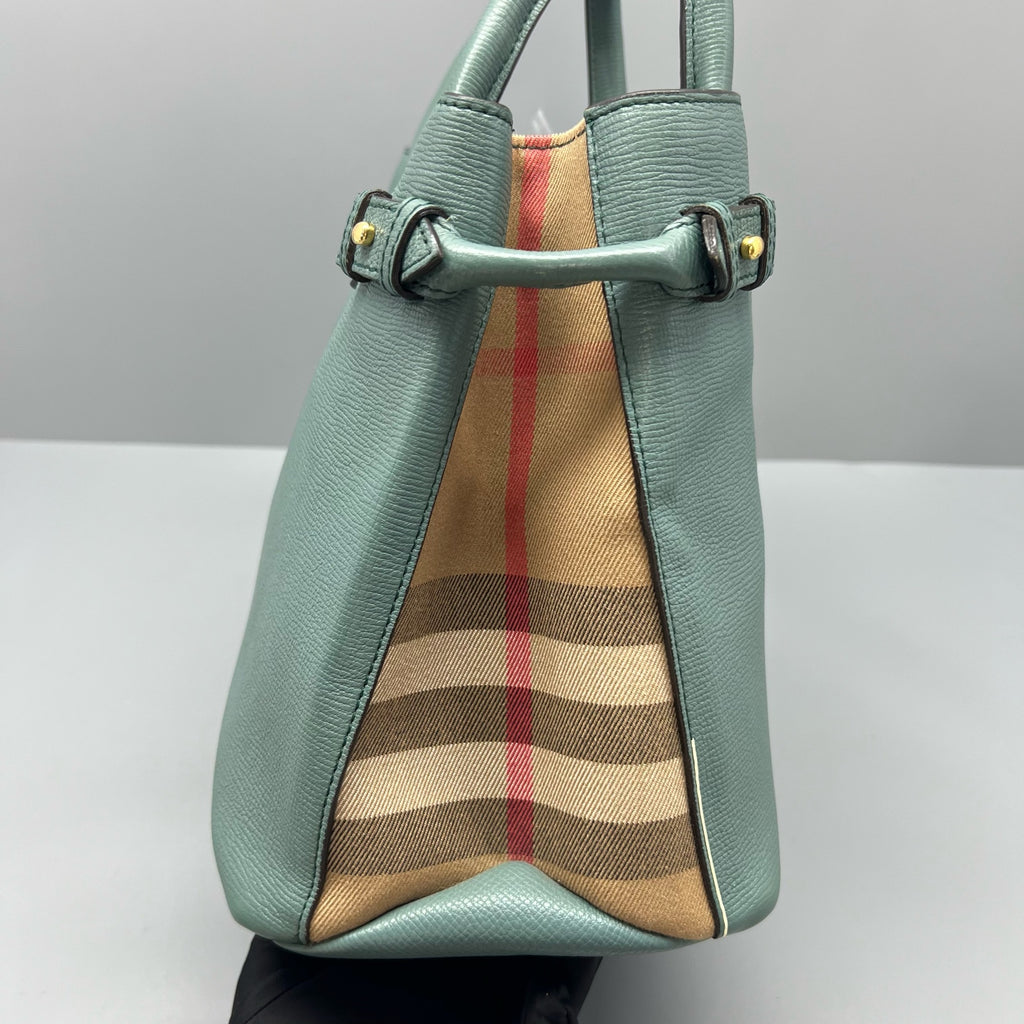 Burberry Green Shoulder Bag