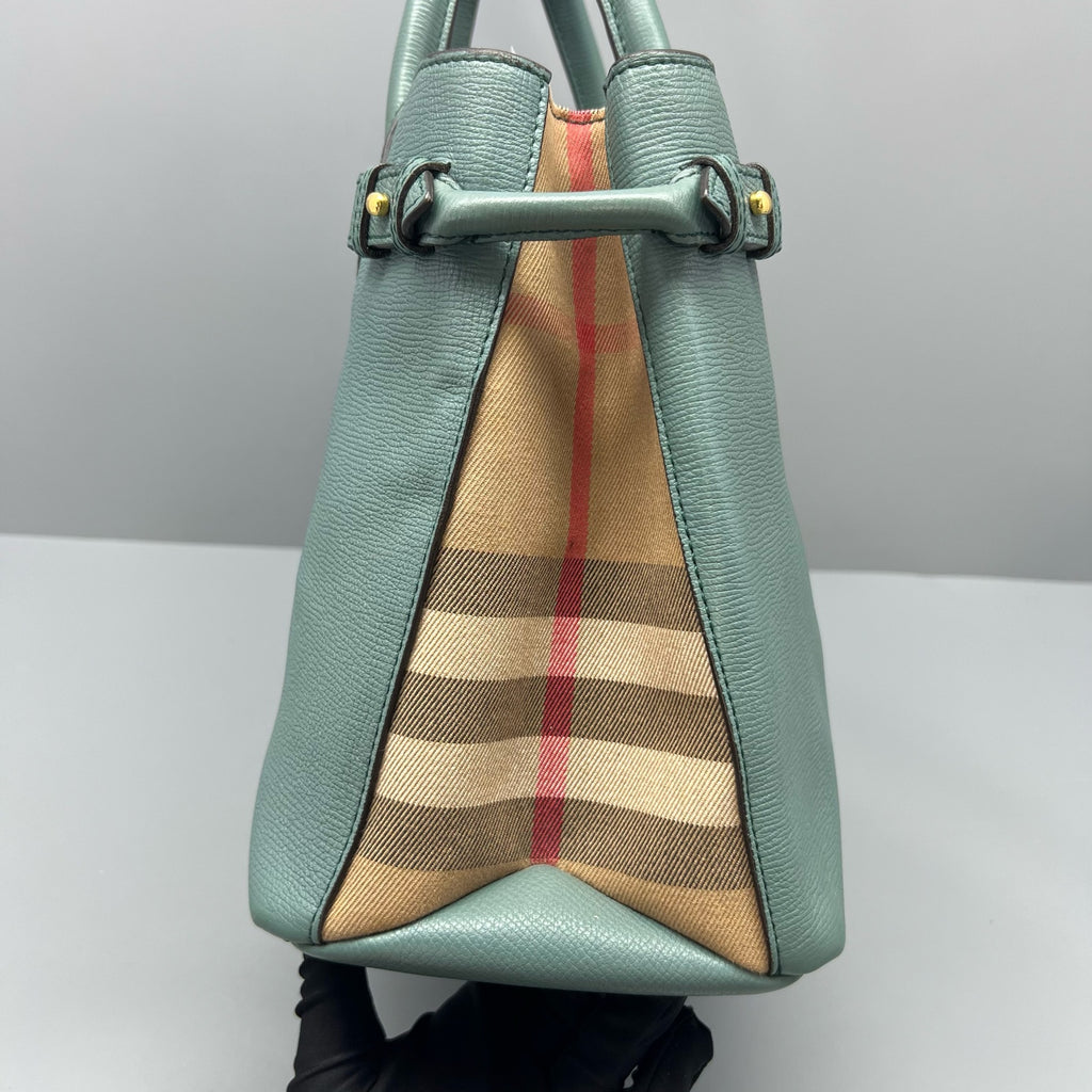 Burberry Green Shoulder Bag