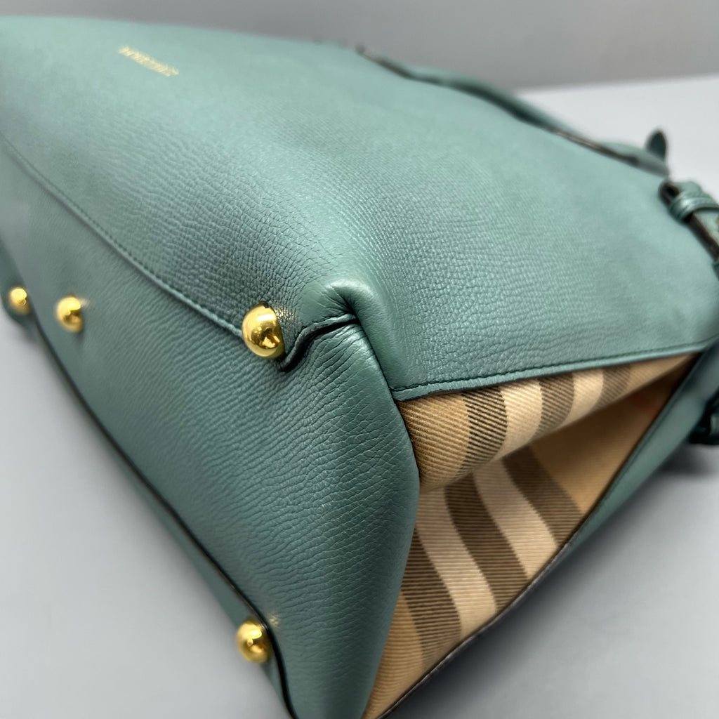 Burberry Green Shoulder Bag