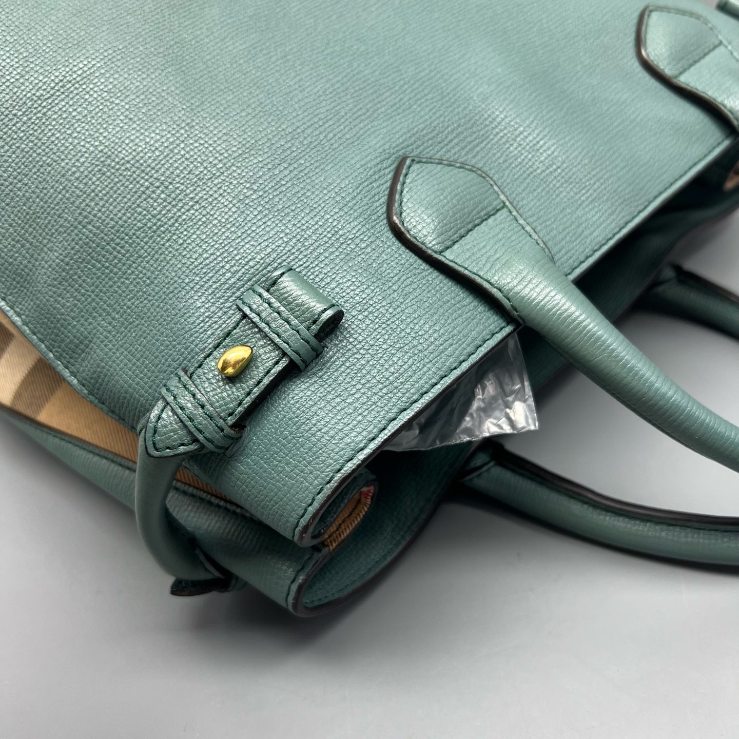 Burberry Green Shoulder Bag