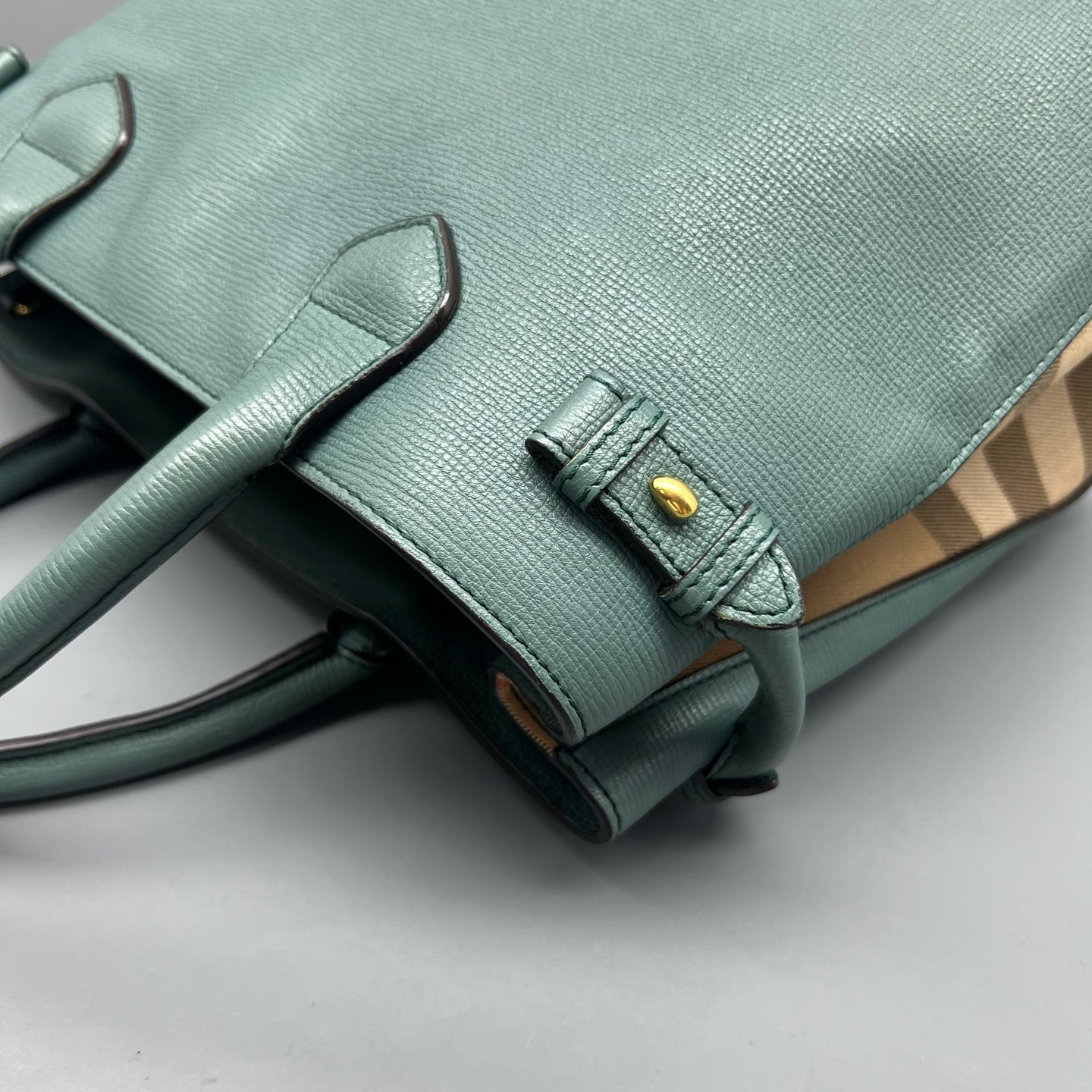 Burberry Green Shoulder Bag