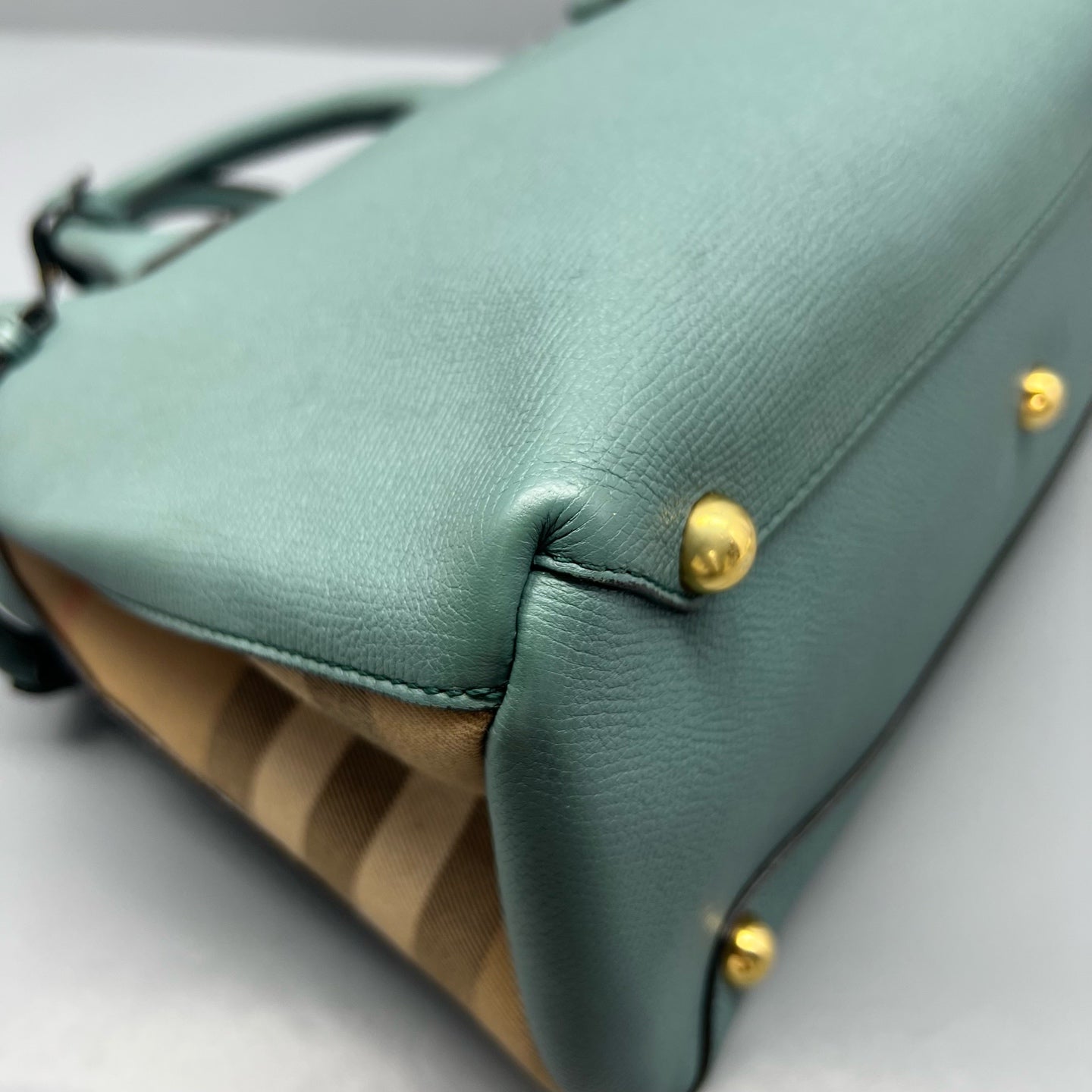 Burberry Green Shoulder Bag