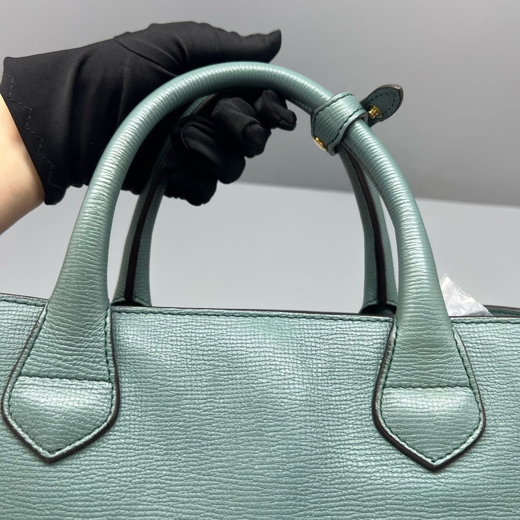 Burberry Green Shoulder Bag