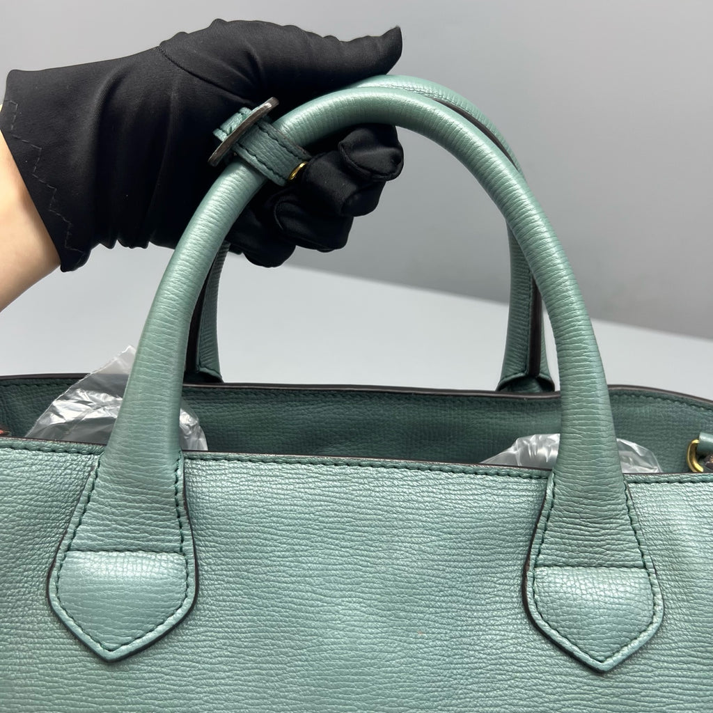 Burberry Green Shoulder Bag