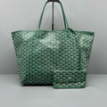 Goyard Green Tote