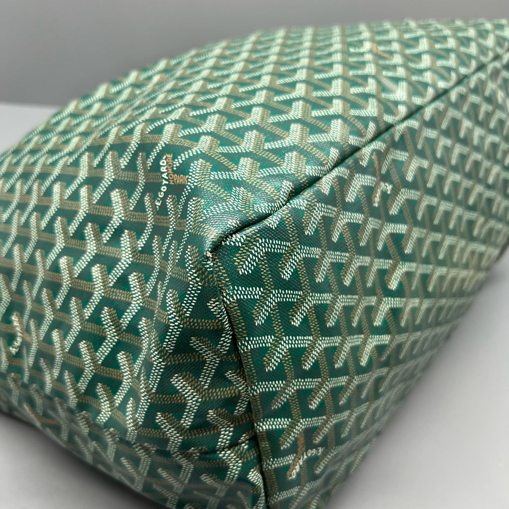Goyard Green Tote