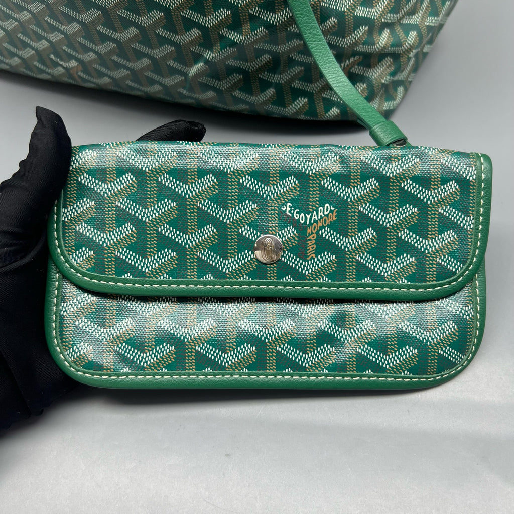 Goyard Green Tote