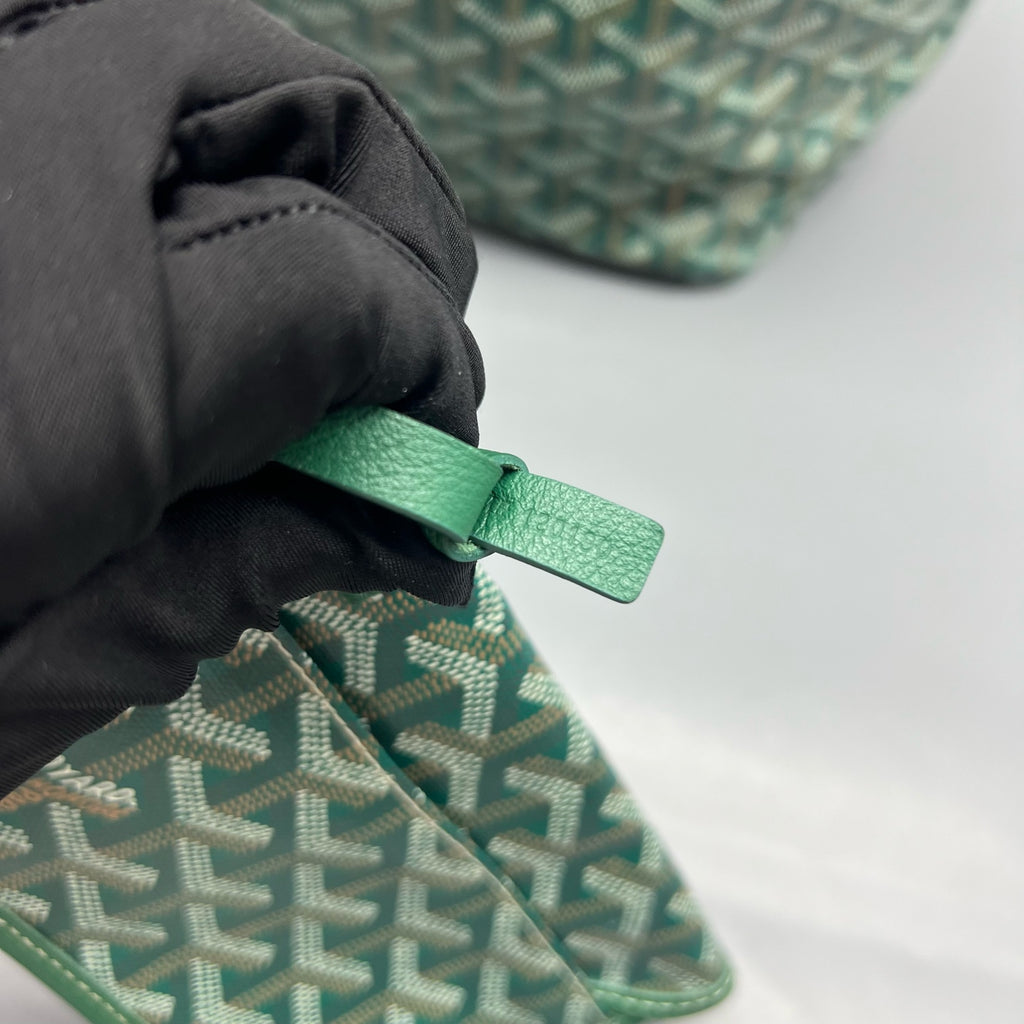 Goyard Green Tote
