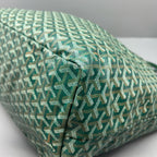 Goyard Green Tote