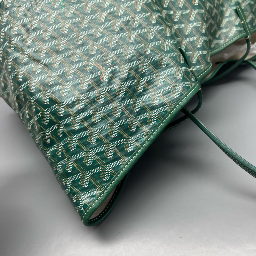 Goyard Green Tote