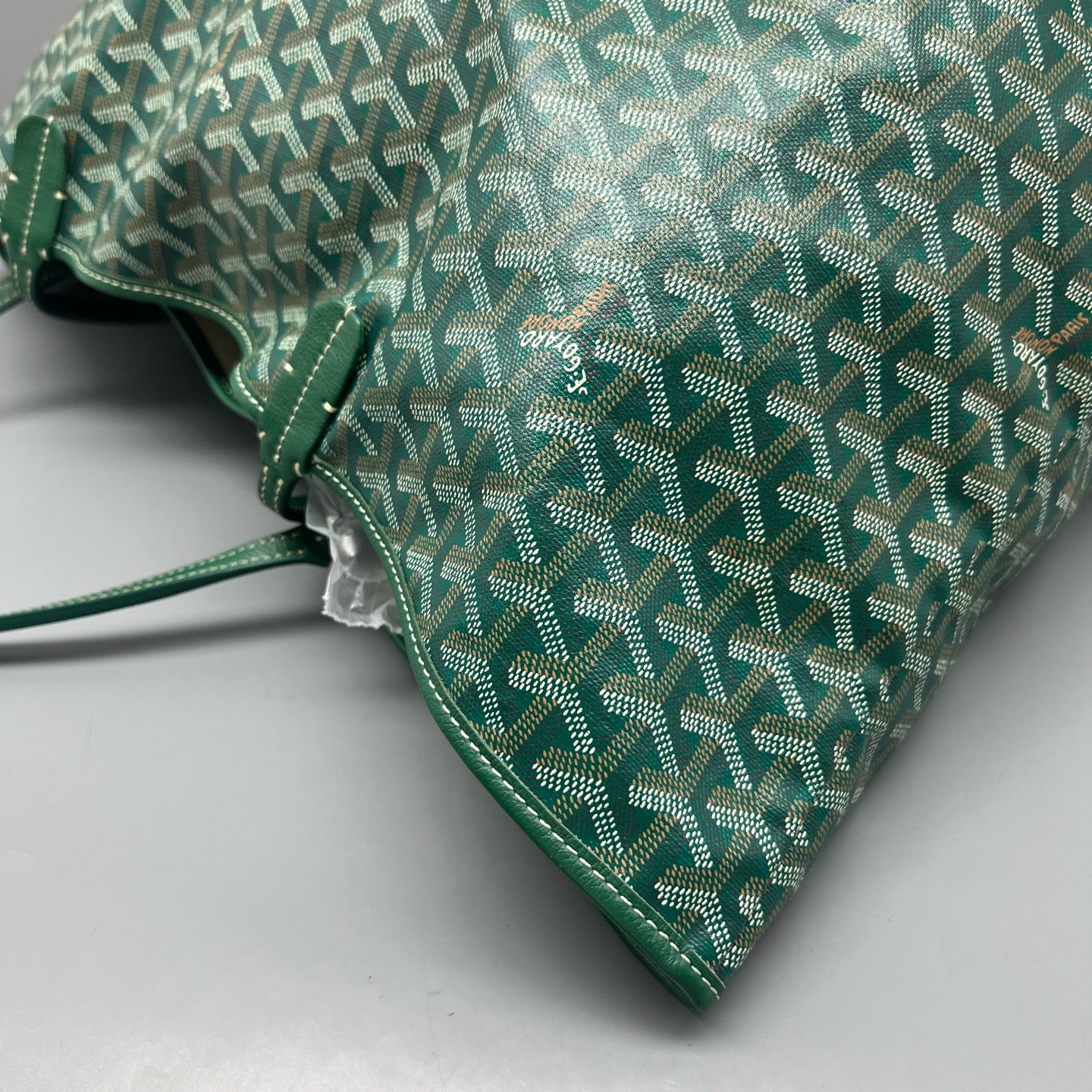 Goyard Green Tote