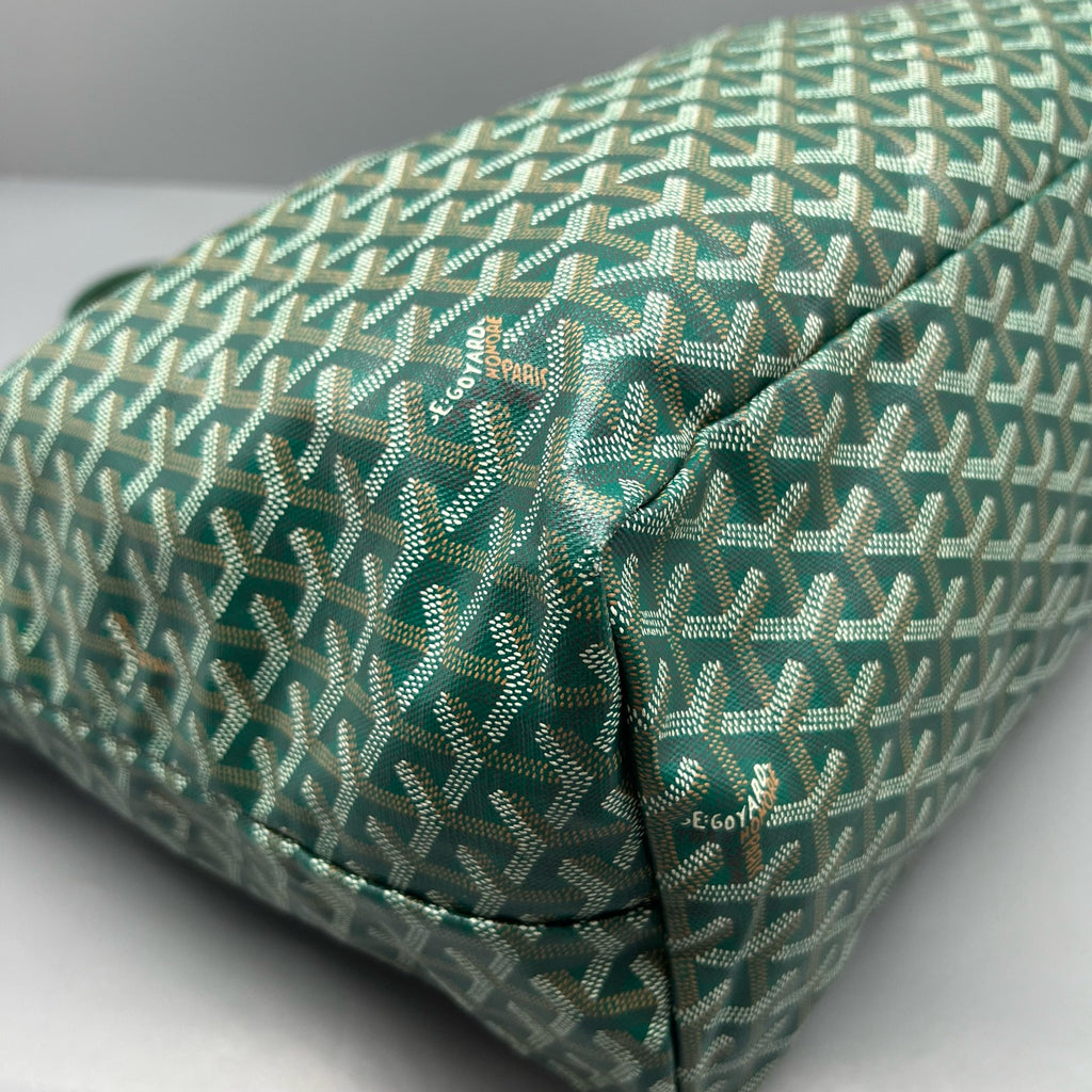 Goyard Green Tote