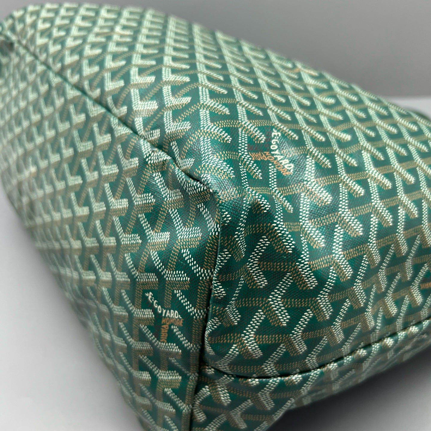 Goyard Green Tote