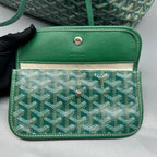 Goyard Green Tote