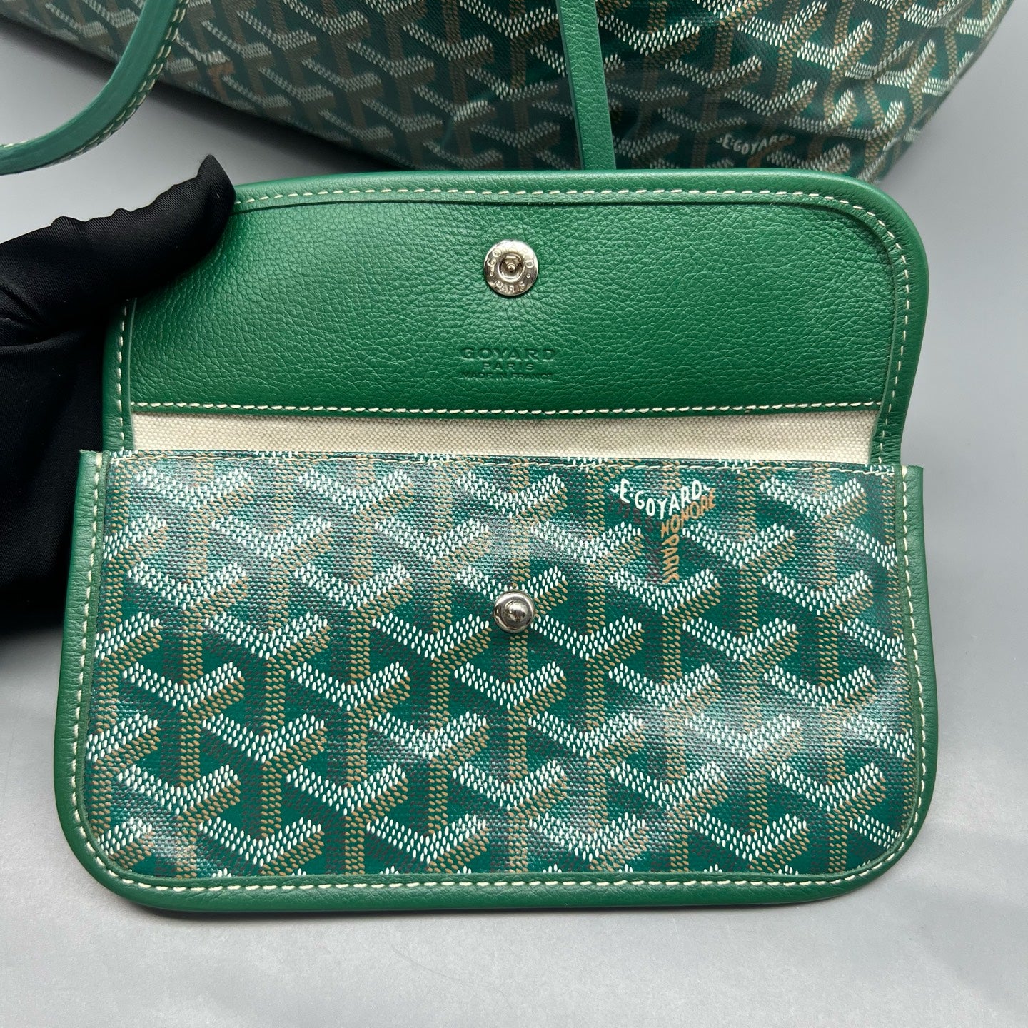 Goyard Green Tote