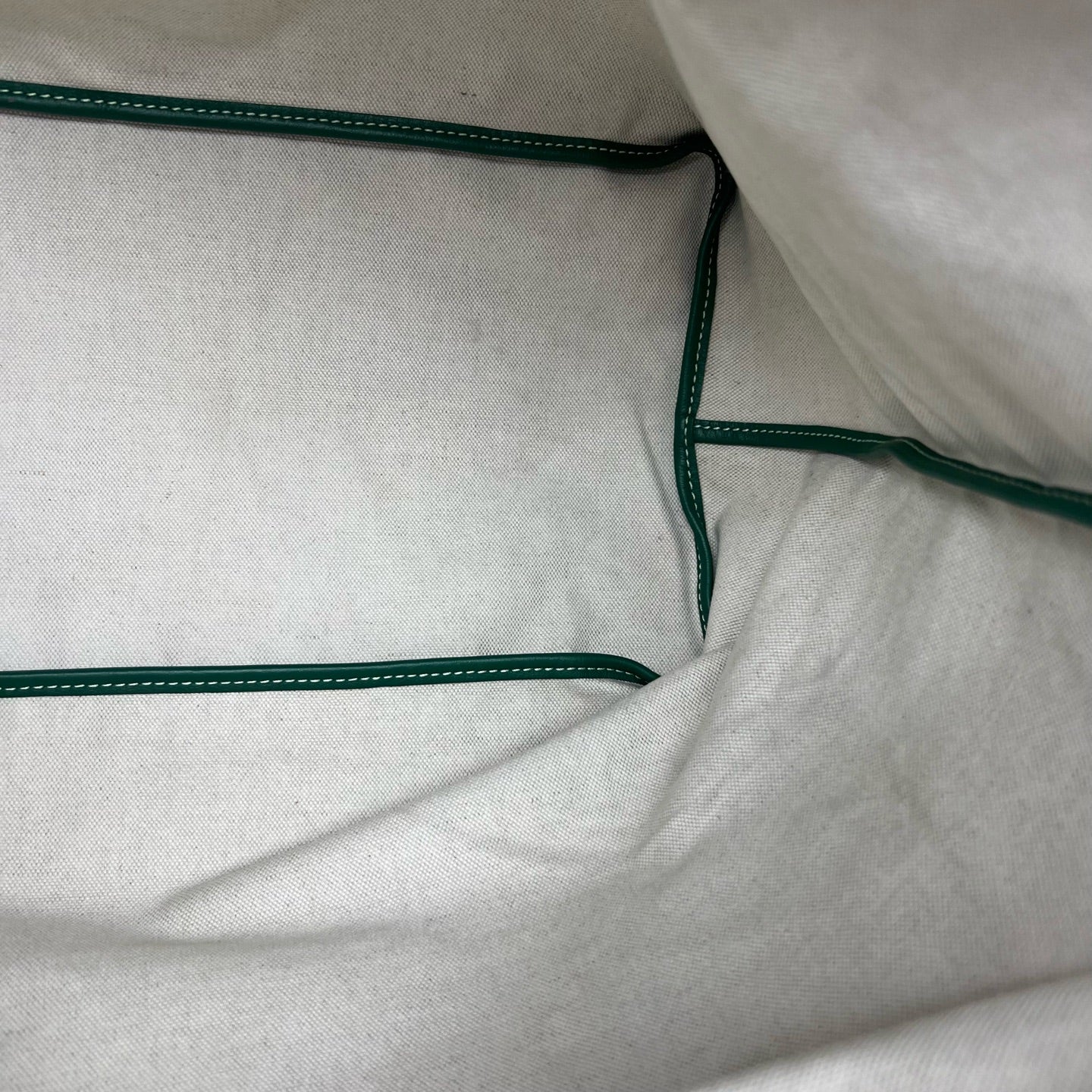 Goyard Green Tote