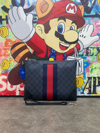 Gucci Canvas Black Clutch