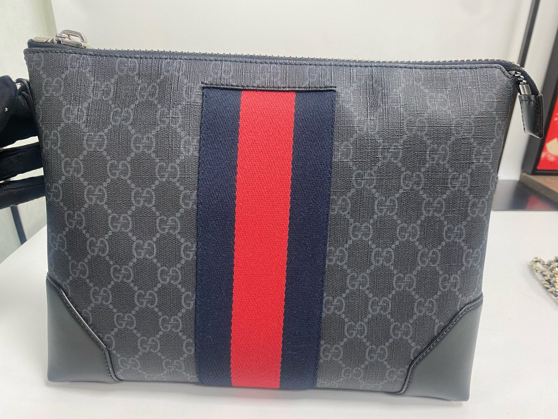 Gucci Canvas Black Clutch