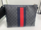 Gucci Canvas Black Clutch