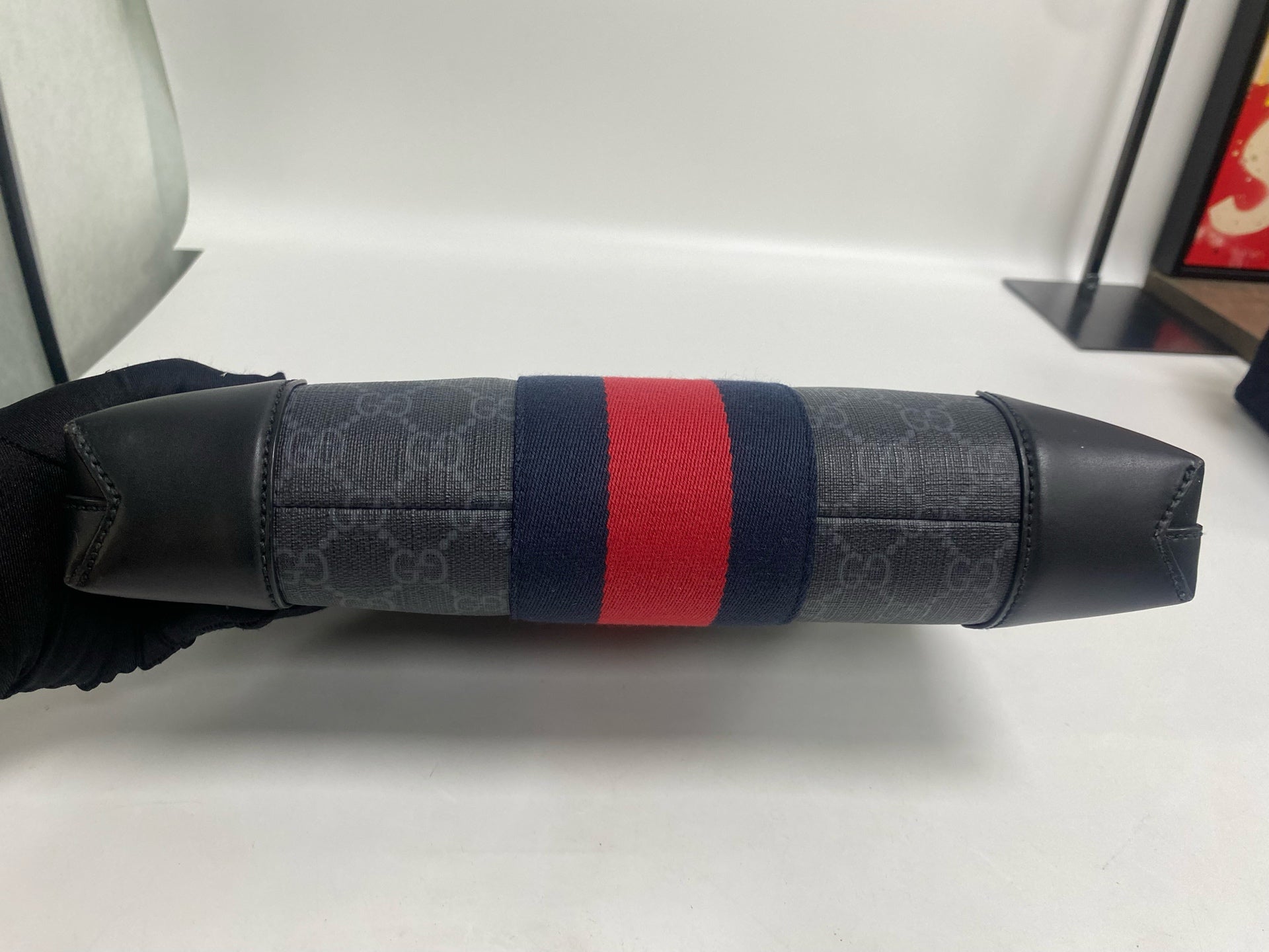 Gucci Canvas Black Clutch