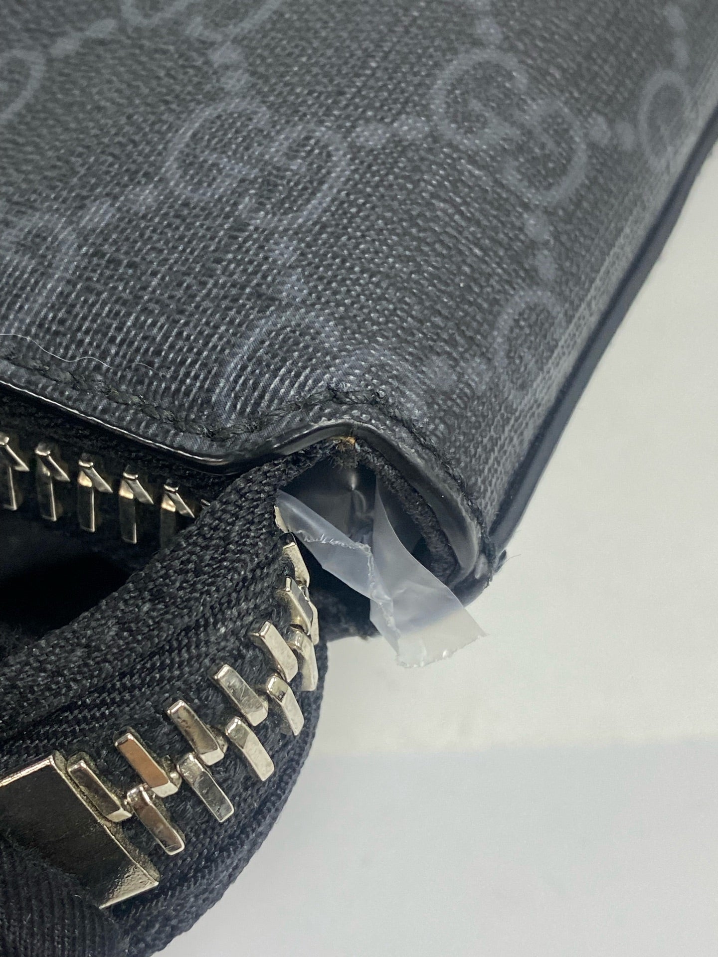 Gucci Canvas Black Clutch