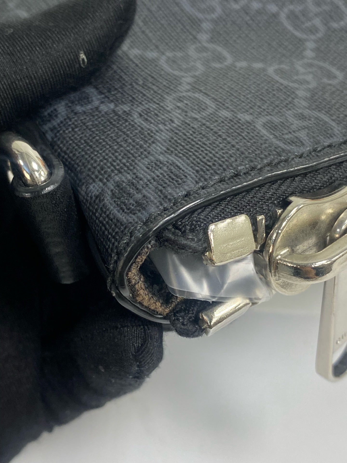 Gucci Canvas Black Clutch