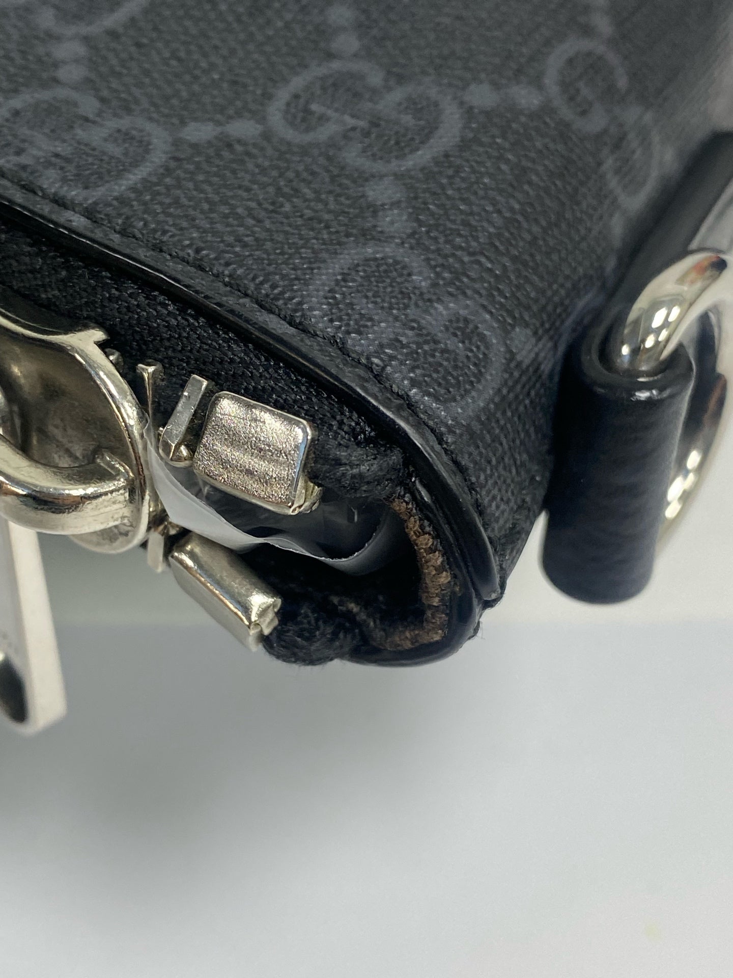 Gucci Canvas Black Clutch