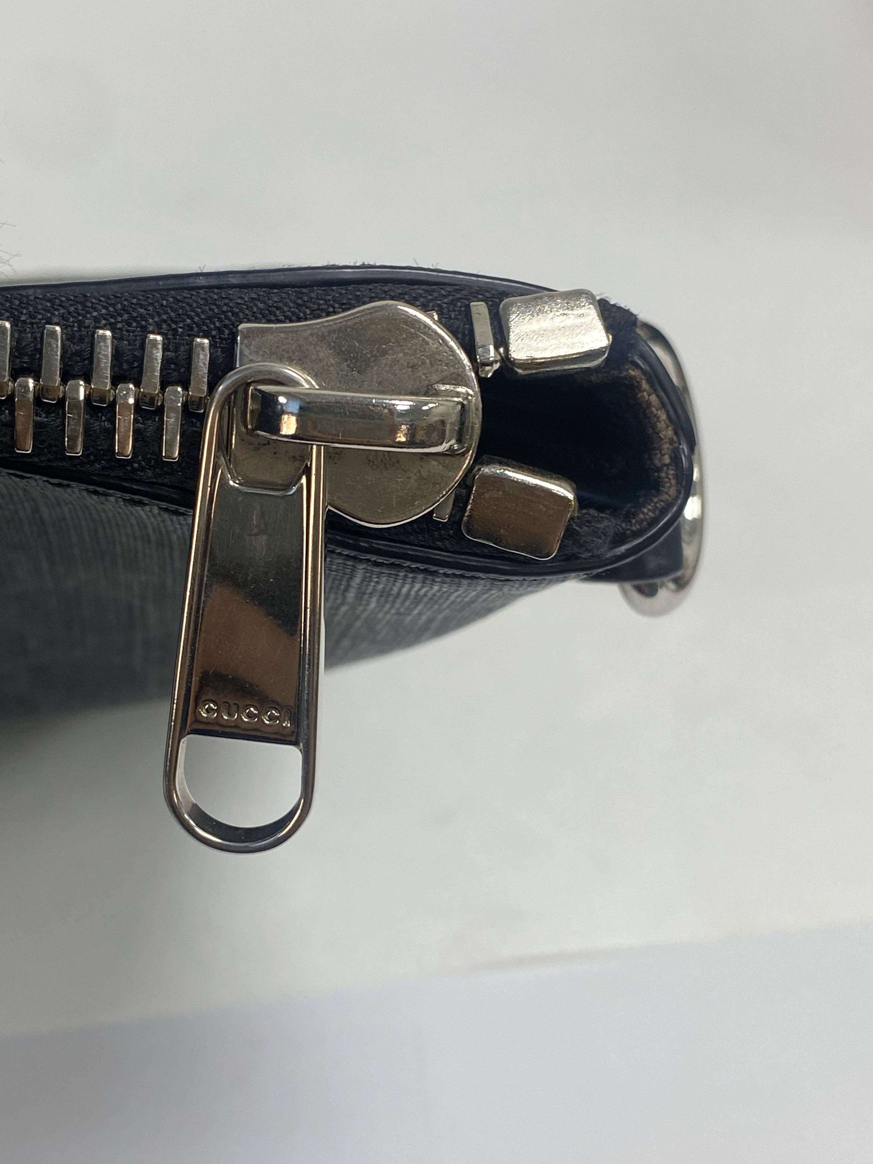 Gucci Canvas Black Clutch