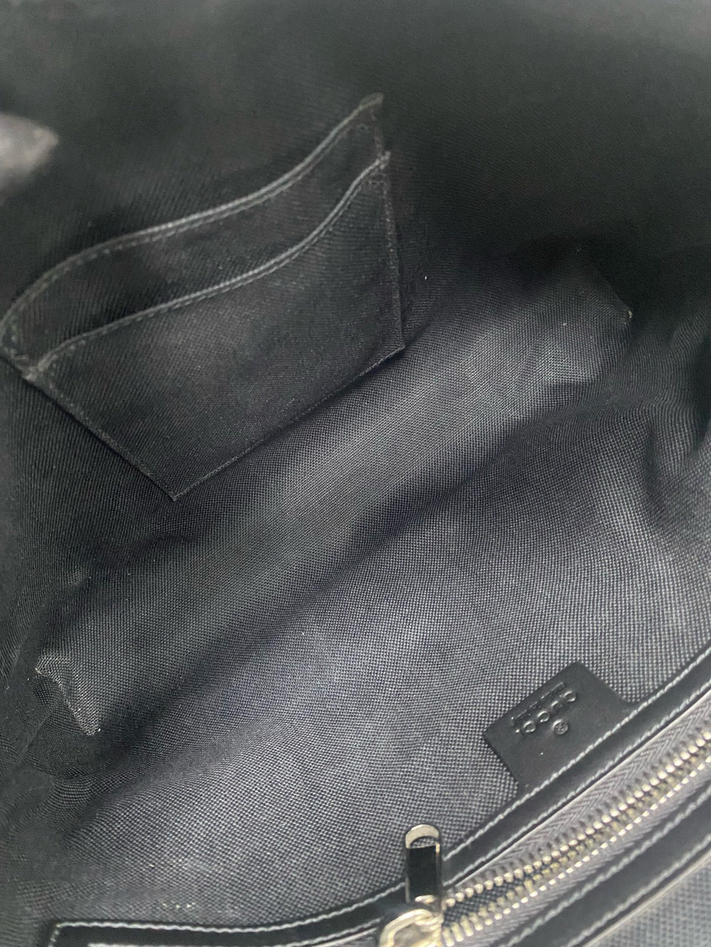 Gucci Canvas Black Clutch