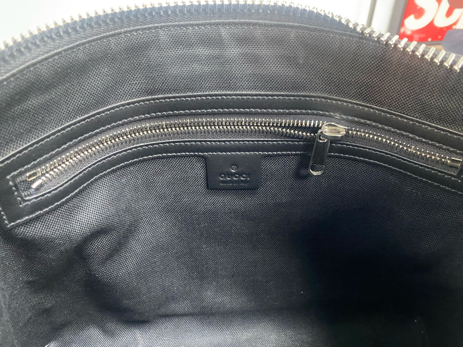Gucci Canvas Black Clutch