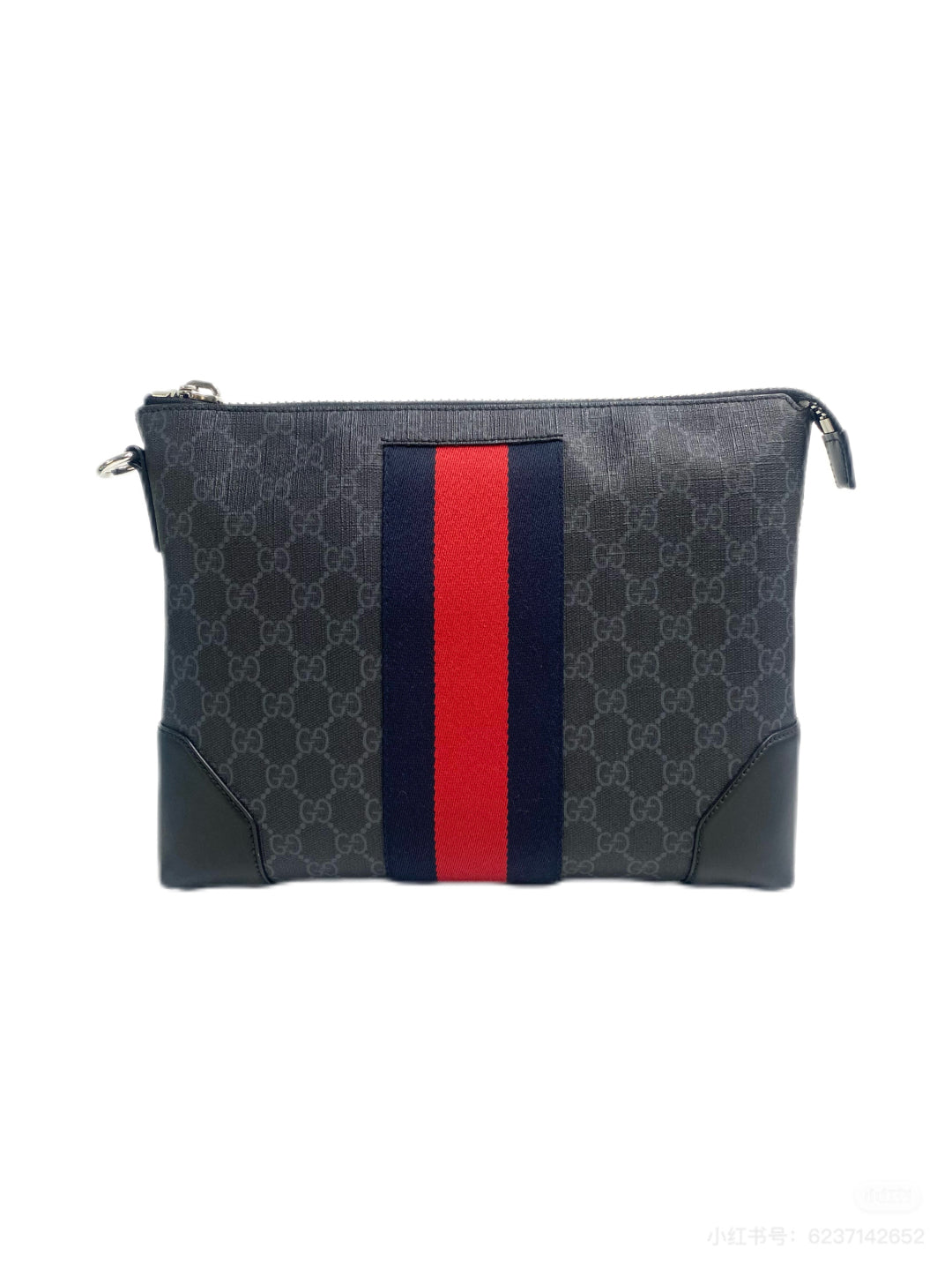 Gucci Canvas Black Clutch
