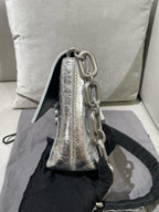 Balenciaga Silver Shoulder Bag