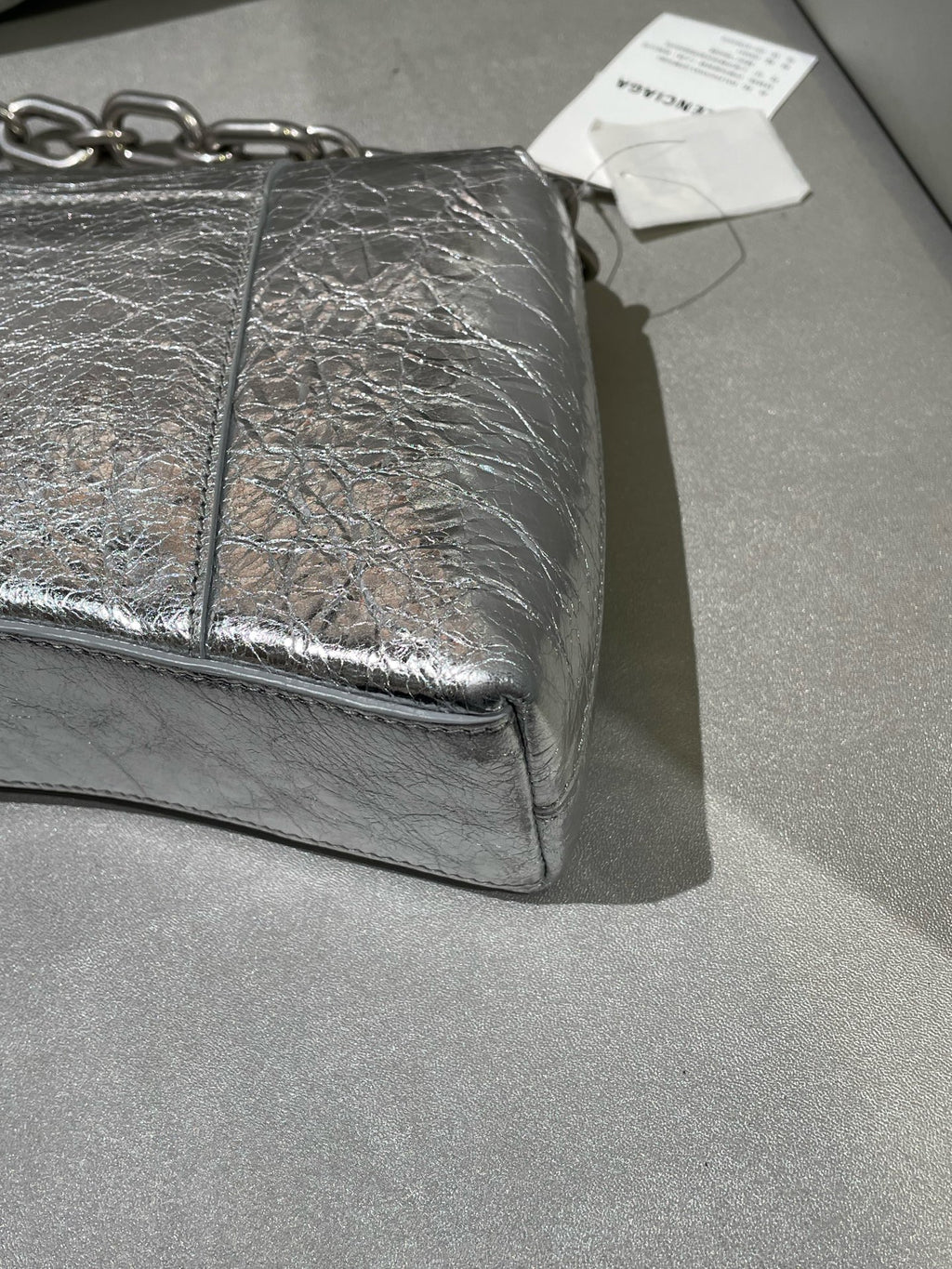 Balenciaga Silver Shoulder Bag