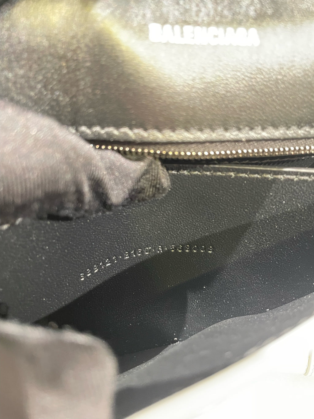 Balenciaga Silver Shoulder Bag