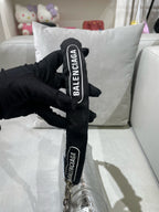 Balenciaga Silver Shoulder Bag