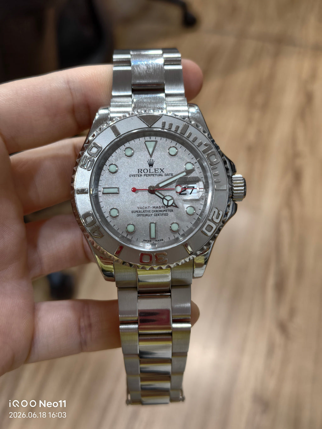 Rolex Yacht Master Automatic (self-winding) watch 40 millimeters 16622