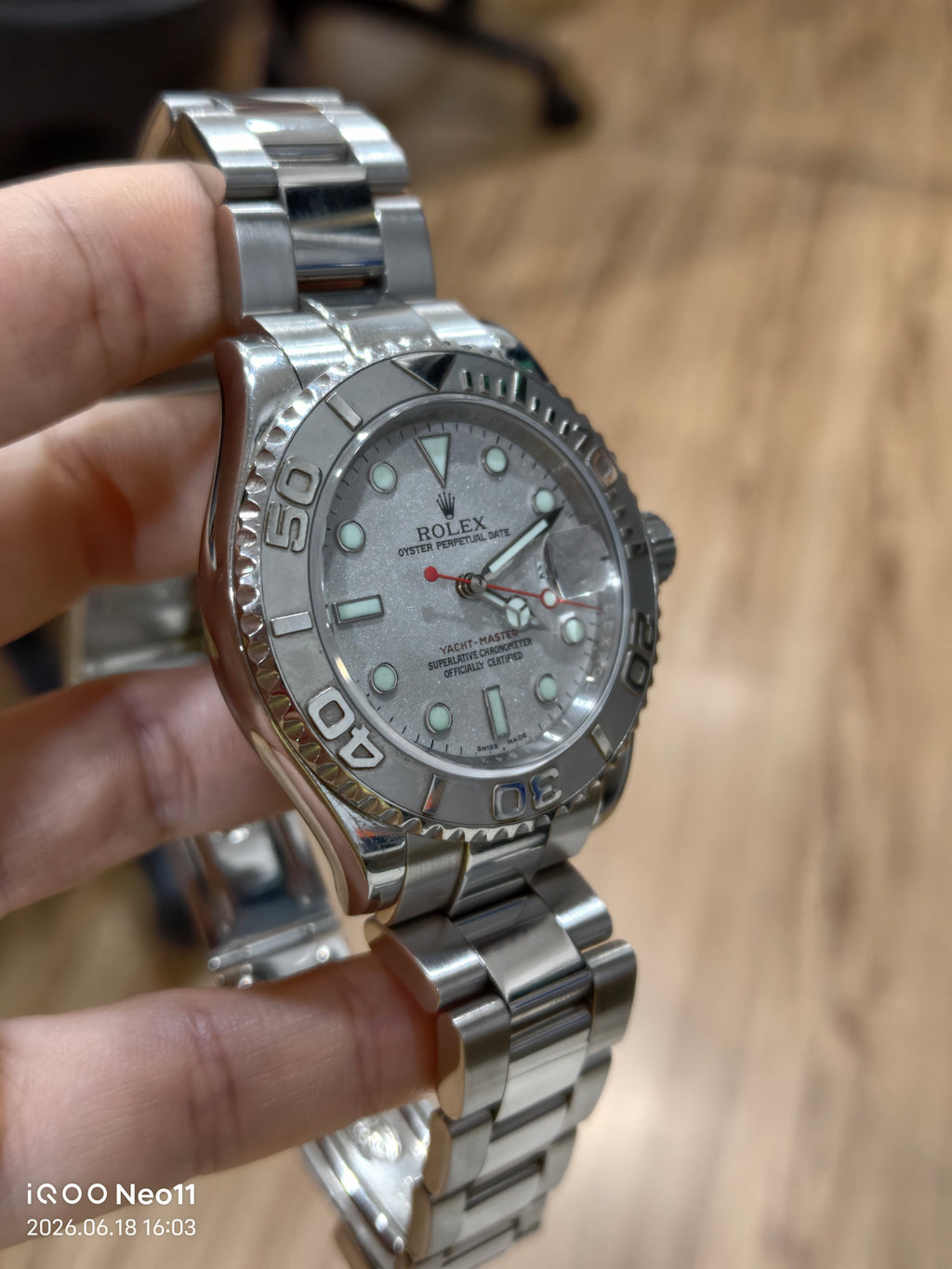 Rolex Yacht Master Automatic (self-winding) watch 40 millimeters 16622